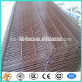 high quality 1.8meter x 2.5meter 3mm wire with 4 hold welded fence panel supplier